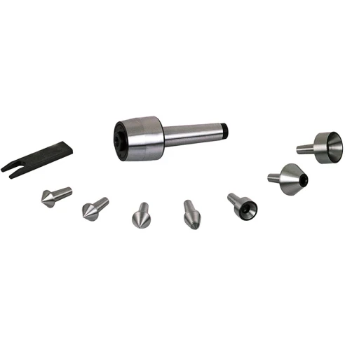 Центр вращающийся AdvaCut со сменными вставками, ⌀54 мм, КМ №3, макс.биение 0,015 мм