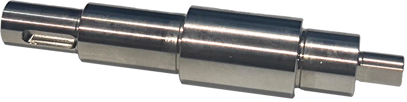 Вал ведущего вытяжного ролика станка MV X255C008H01-R. Реплика