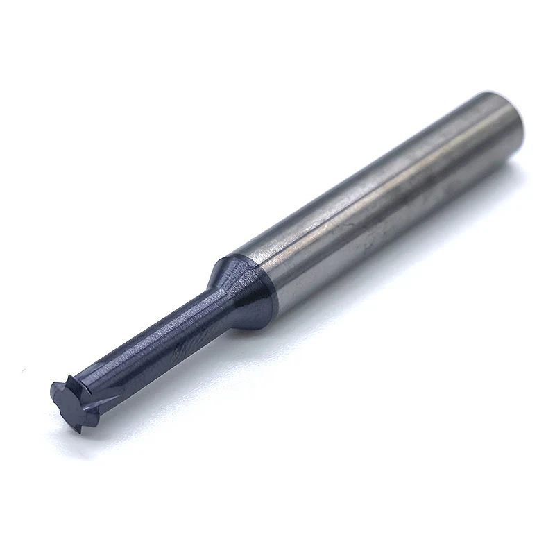 Резьбофреза твердосплавная M14×2.0 AdvaCut, для глубоких отверстий, одновитковая, полный профиль 60° ISO, покрытие TiCN