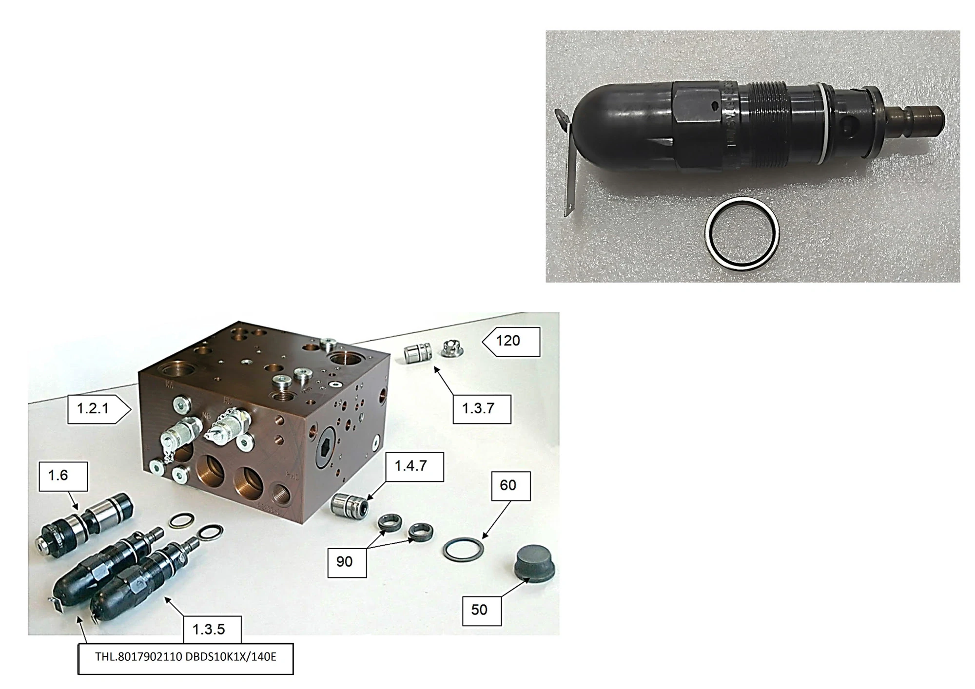 Клапан безопасности  THL.8017902110 DBDS10K1X/140E