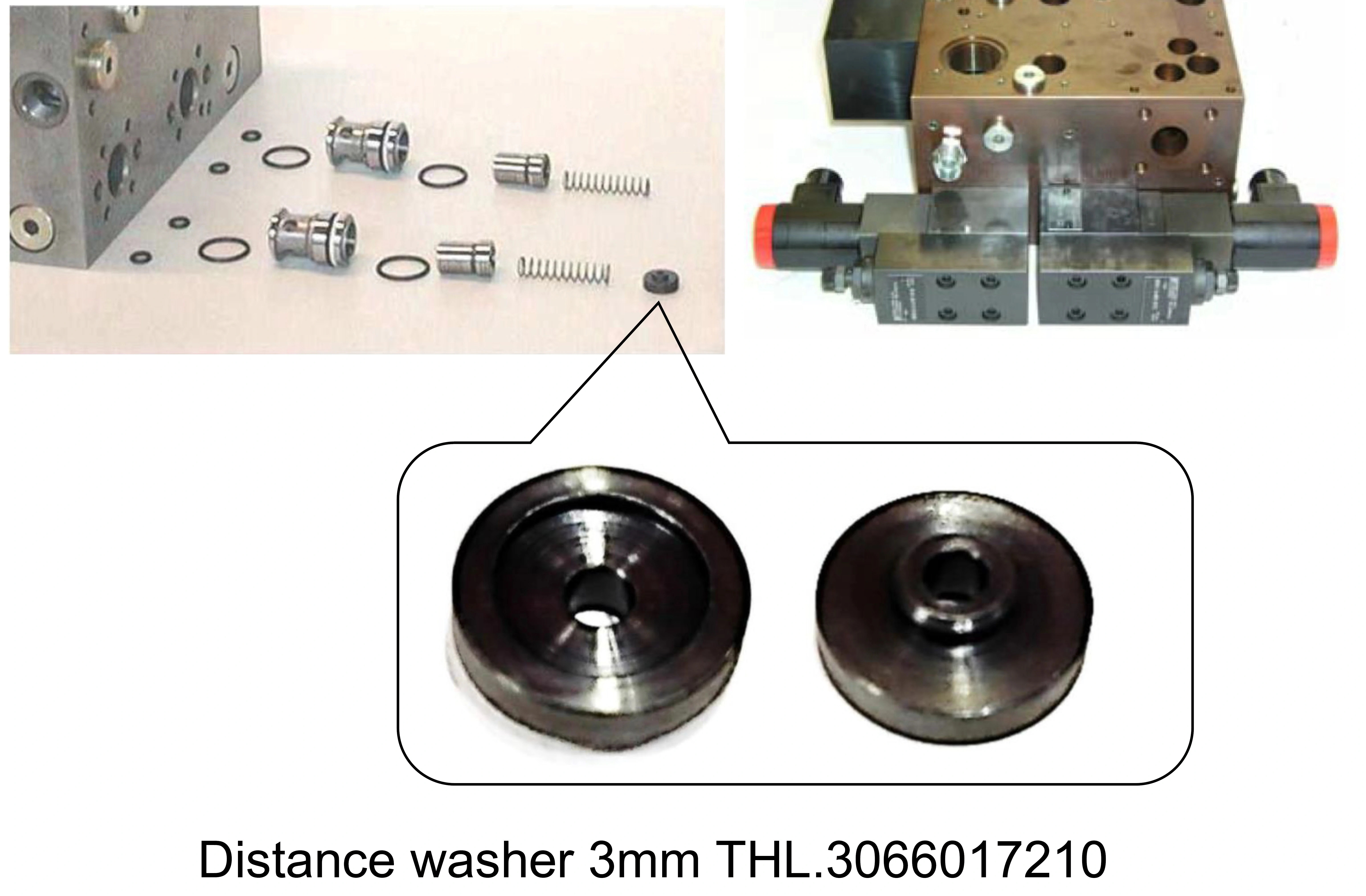 Дистанционная шайба 3 мм THL.3066017210
