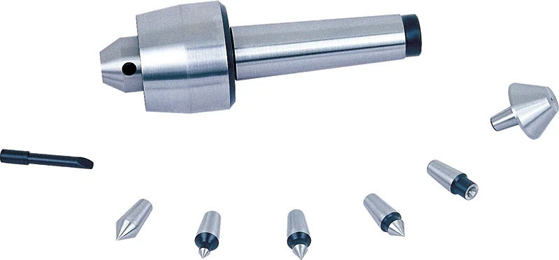 Центр вращающийся высокоскоростной AdvaCut со сменными вставками ⌀63 мм, КМ №4, макс.биение 0,015 мм