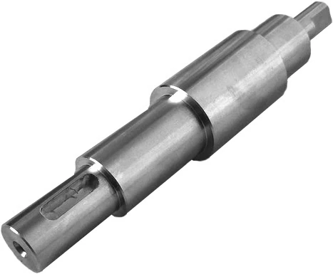 Вал ведущего вытяжного ролика станка MV X255C008H01-R. Реплика