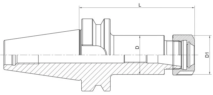 Цанговый патрон AdvaCut BBT30 ER32, ø2-20 мм, H=70; MAS403/BT; AD; G6,3