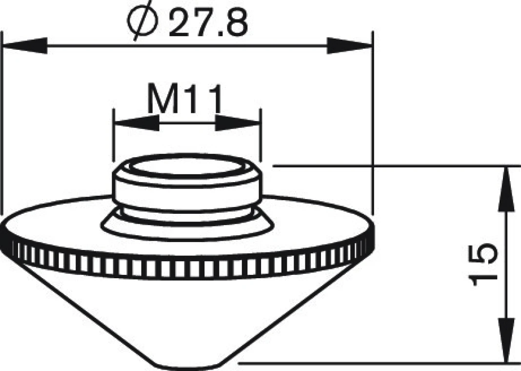 Сопло одинарное Ø3.0 HD (P0591-577-00030, PT345-0002X)