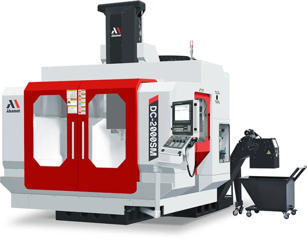 Портальный фрезерный станок с ЧПУ по металлу DC-2000SM, двухколонный, стол 1650х1300 мм