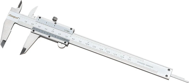 Штангенциркуль нониусный; 0-150мм/0-6"; 0,05мм/1/128"
