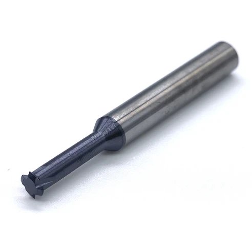 Резьбофреза твердосплавная M6x1.0 AdvaCut, для глубоких отверстий, одновитковая, полный профиль 60° ISO, покрытие TiCN