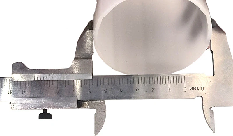 Пластиковая направляющая для податчика прутка (70 мм)