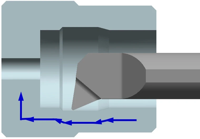 Мини-резец расточной MKPTR-040-080-010-NS
