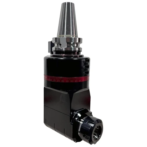 Фрезерная угловая головка ER32M, 6000 об/мин, H=180, SK40 (DIN-69871)