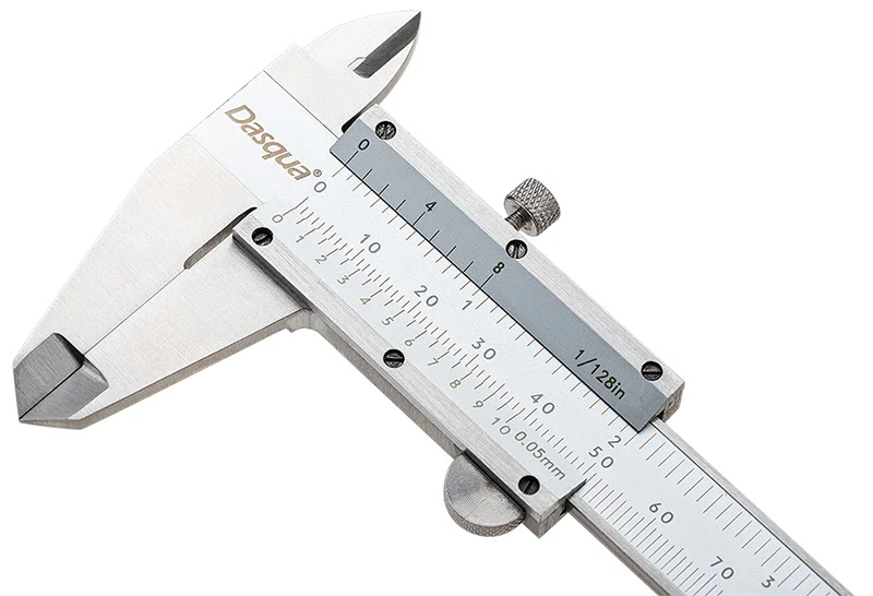Штангенциркуль нониусный; 0-300мм/0-12"; 0,05мм/1/128"