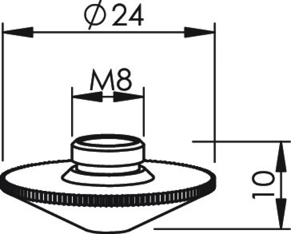 Сопло одинарное Ø0.8 SPECIAL CP (352280, TR301-4561CPX)