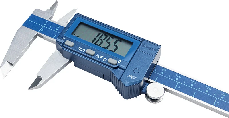 Штангенциркуль цифровой IP67 с большим дисплеем; 0-300мм/0-12"; 0,01мм/0,0005"
