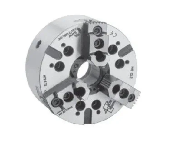 Токарный 3-х кулачковый патрон ВН-M250 (10 дюймов) с переходным фланцем и адаптером к ST-25/ST-30