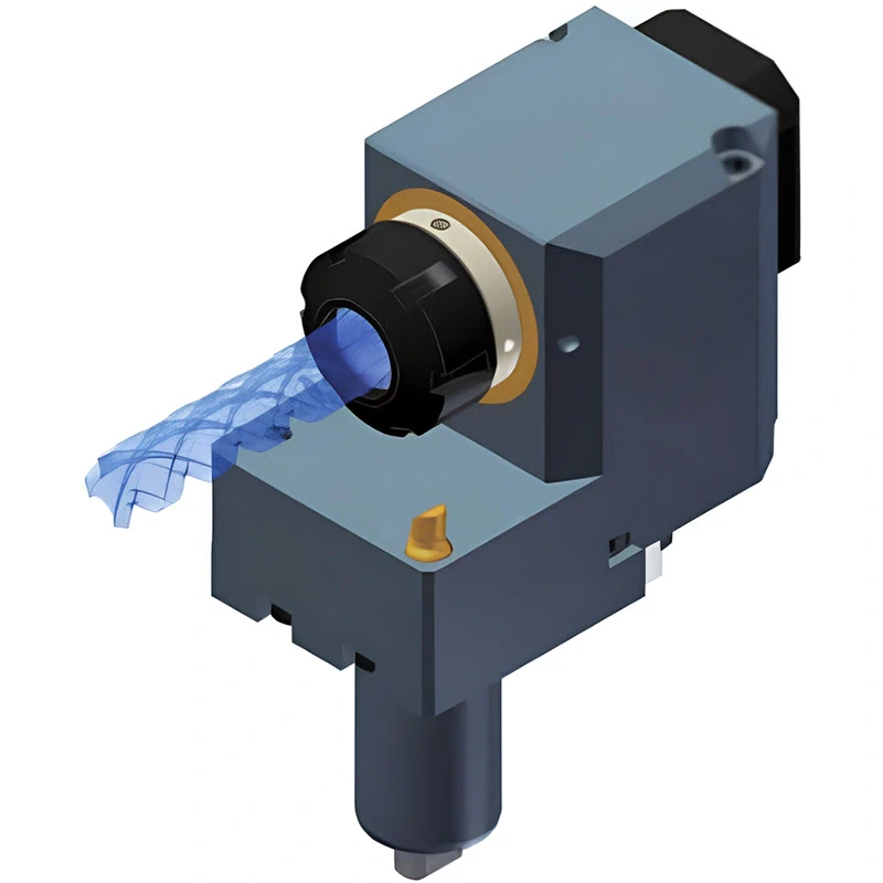 Приводной угловой блок со смещением AdvaCUT VDI30 DIN HD1809 (EWS), ER25, T=1:1, RMP=6000, внеш. СОЖ