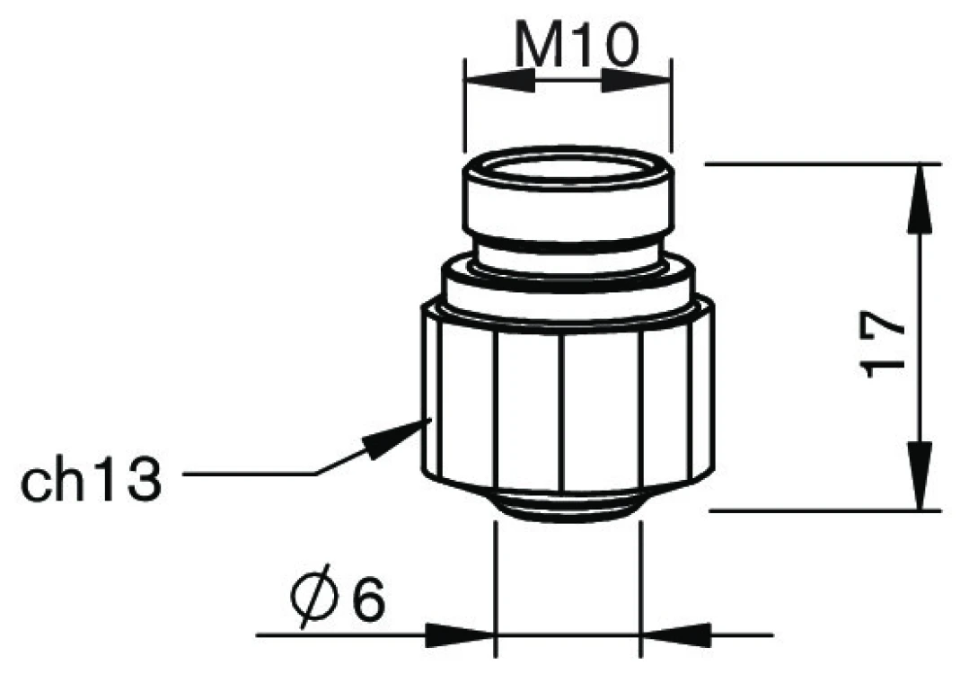 Двойное сопло Ø 1.0 (3-16058  NK10 - 15, BY310-6058X)- упаковка 10 шт.