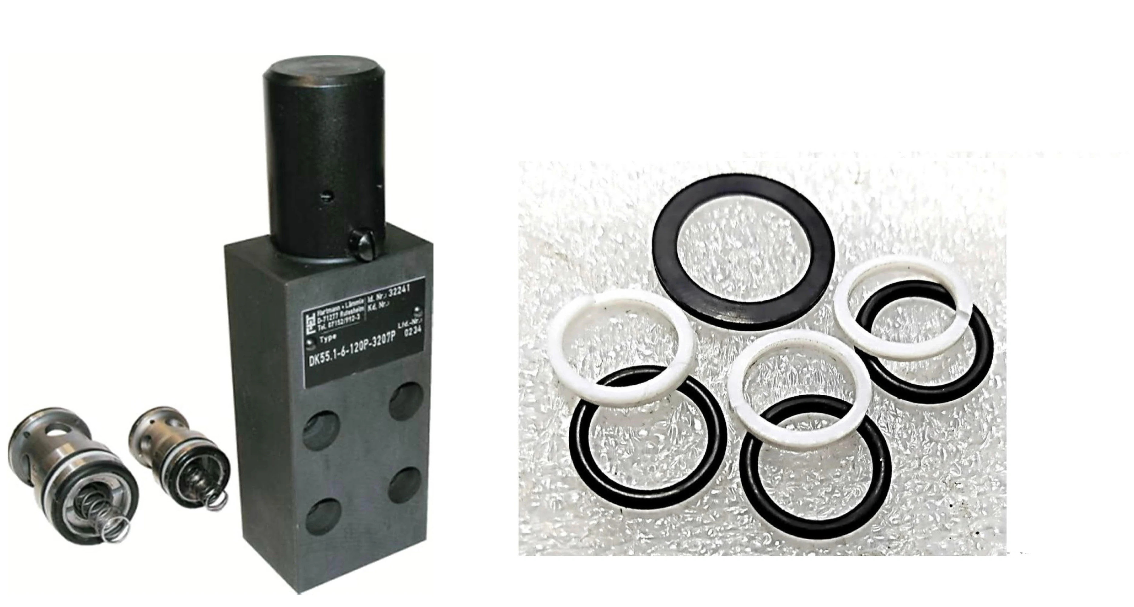 Комплект уплотнений клапана зарядки аккумулятора THL.3095539110