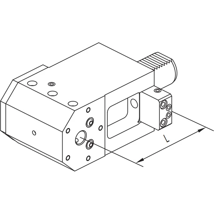 Держатель расточных резцов Ø16 мм, VDI40 DMG MORI, H=120 мм