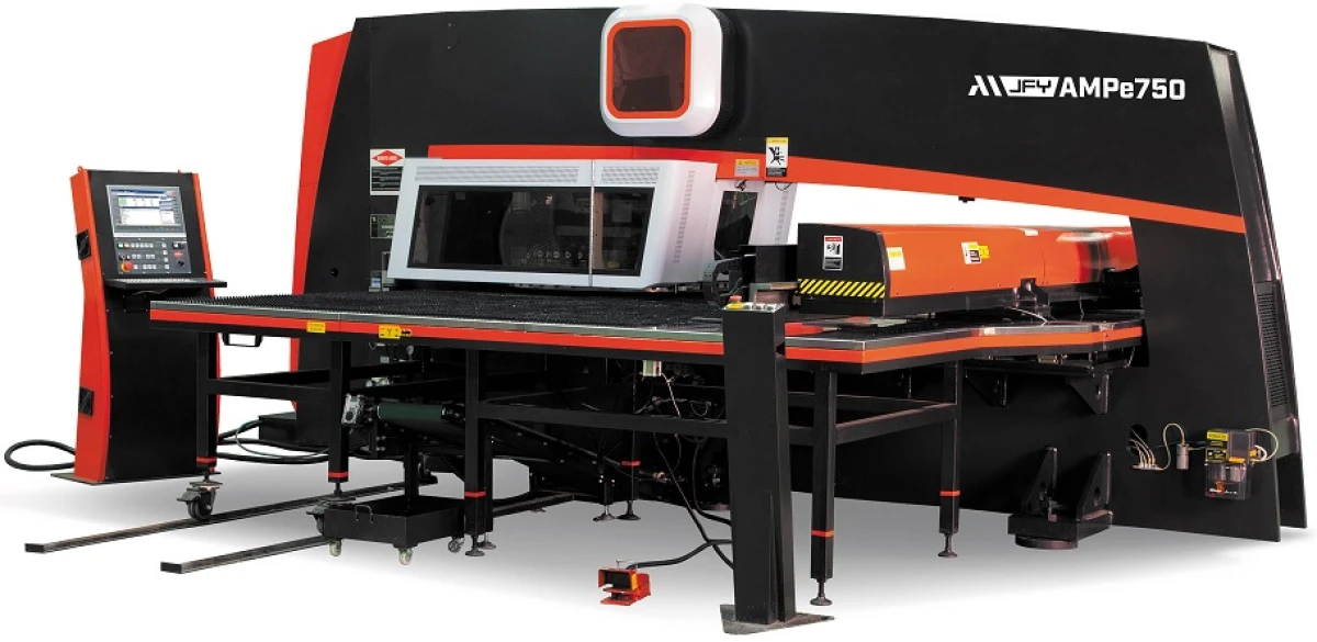 Электромеханический координатно-пробивной пресс с ЧПУ AMPe-750