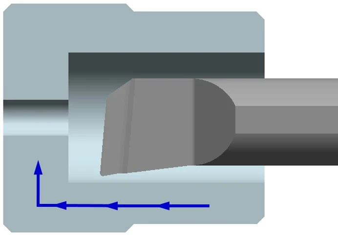 Мини-резец расточной MKVFR-060-220-020-NS