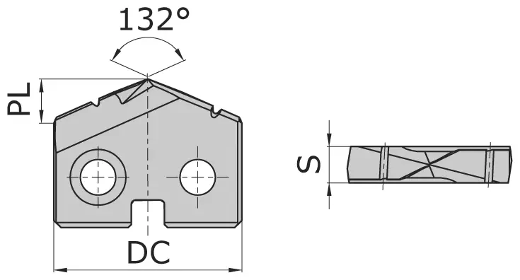 Пластина для сверла MCMG0210T3-SPPM-CP2025