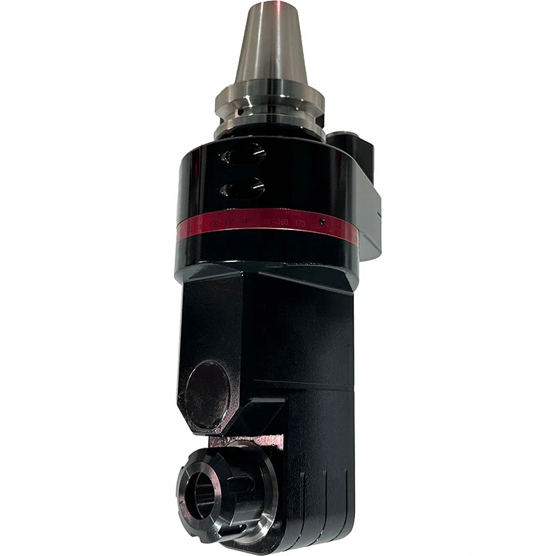 Фрезерная угловая головка ER25, 5000 об/мин, H=343, h=200, SK50 (DIN-69871)