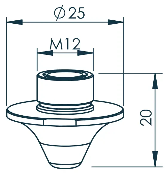 Сопло одинарное Ø0.8 CP (1572362-71563584, AM367-1608HCP)