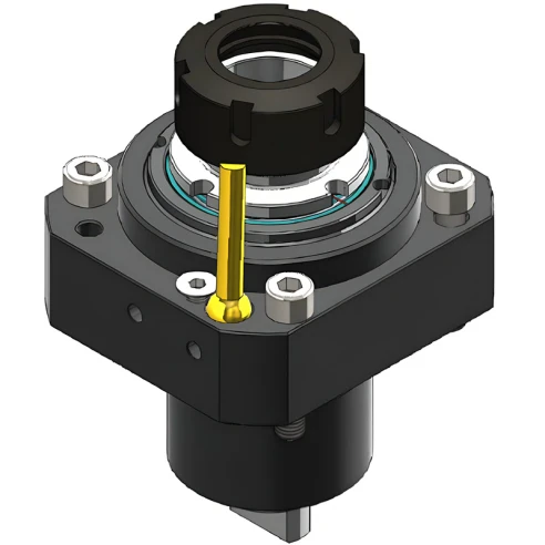 Приводной прямой блок AdvaCUT BMT38, ER-20, T=1:1, RPM=6000, H=73,7 (MIYANO), внеш. СОЖ