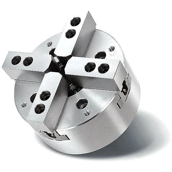 Гидравлический высокоскоростной 4-х кулачковый патрон, Ø450 мм, сквозное отверстие 120 мм, посадка А2-11