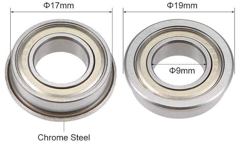Подшипник F689ZZ 9x17. Реплика 132916