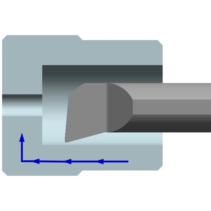 Мини-резец расточной MKVHR-055-150-020-NS