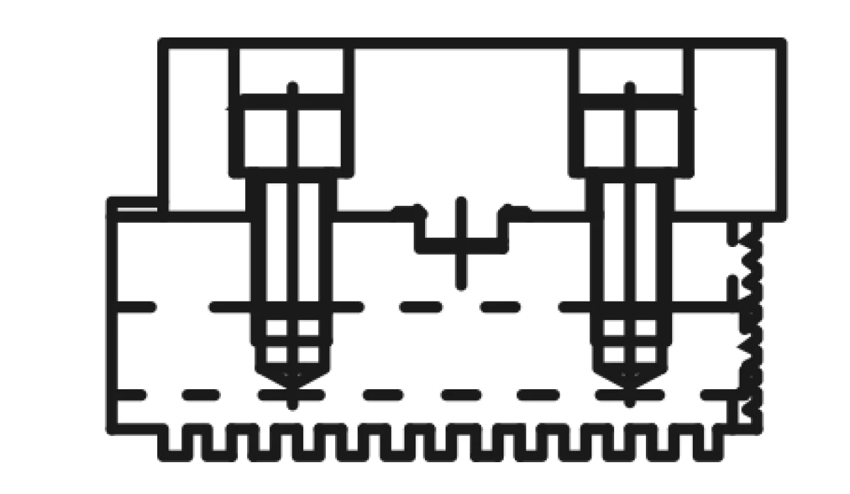 Комплект мастер кулачков для патрона SGS 200, включая комплект сырых кулачков (3 шт.)