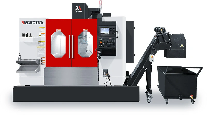 Высокоскоростной фрезерный станок с ЧПУ по металлу VM-108SM, стол 1280х600 мм