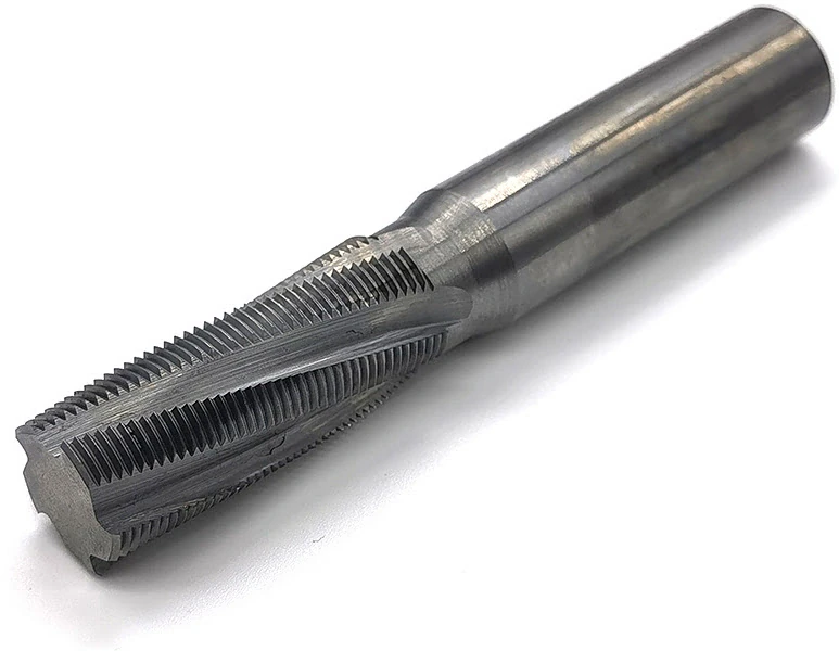 Резьбофреза твердосплавная британская трубная G1/2"x14-BSP 55° AdvaCut, покрытие TiCN