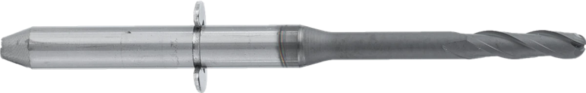 Фреза концевая твердосплавная BTZ01-BNFN2-006-011-030-VH, сферическая, обниженная шейка, ØD 0,6 мм