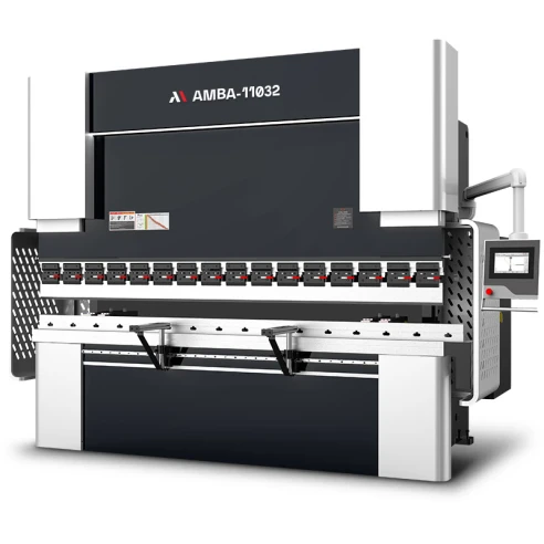 Серво-гидравлический листогибочный пресс с ЧПУ AMBA-11032, 3200 мм, 110 тонн