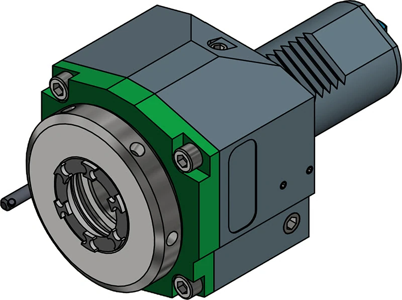 Приводной прямой блок AdvaCUT VDI40, ER-32, T=1:1, RPM=6000, H=78 (MAZAK QTN 2), внеш. СОЖ
