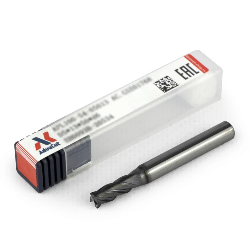 Фреза концевая твердосплавная APL100-SQCM4-050-013-000, ØD 5 мм