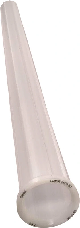 Пластиковая направляющая для податчика прутка (64 мм)